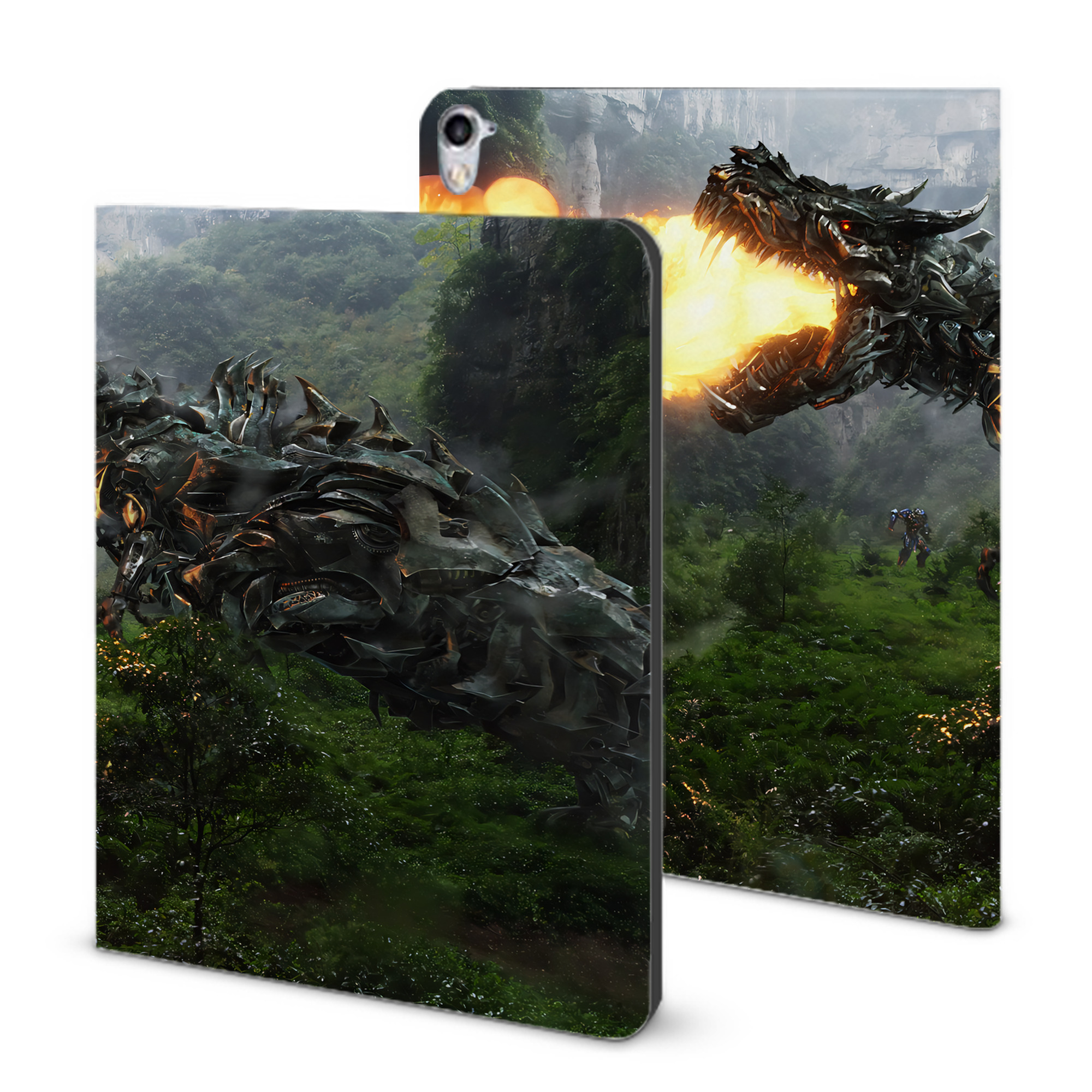（画像用） Transformers トランスフォーマー IPad ケース ブック型 PUレザー TPU 耐衝撃 軽量 薄型 ペン収納なし 全面保護 IPad 各モデル対応